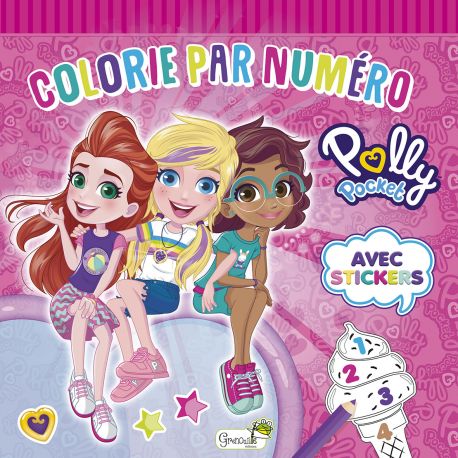 COLORIE PAR NUMERO POLLY POCKET