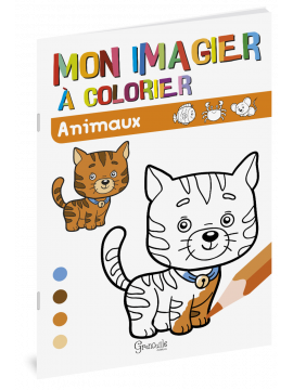 ANIMAUX MON IMAGIER A COLORIER