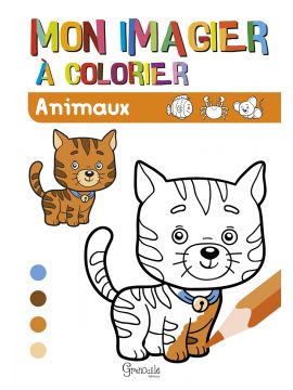 ANIMAUX MON IMAGIER A COLORIER