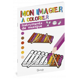 INSTRUMENTS DE MUSIQUE MON IMAGIER A COLORIER