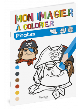 PIRATES MON IMAGIER A COLORIER