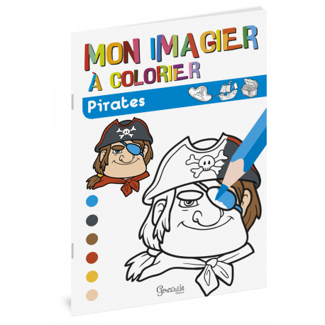 PIRATES MON IMAGIER A COLORIER