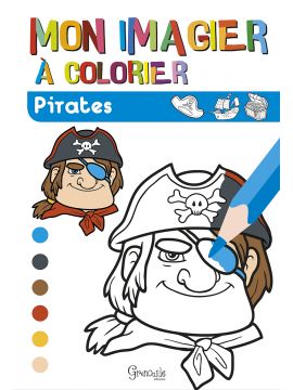 PIRATES MON IMAGIER A COLORIER