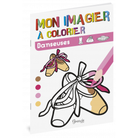 DANSEUSES MON IMAGIER A COLORIER