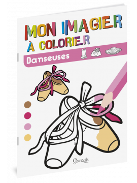 DANSEUSES MON IMAGIER A COLORIER