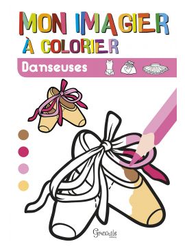 DANSEUSES MON IMAGIER A COLORIER