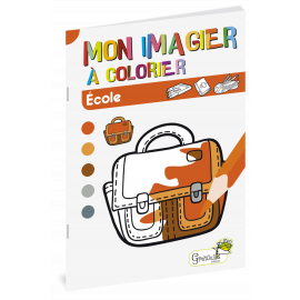 ECOLE MON IMAGIER A COLORIER