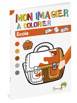 ECOLE MON IMAGIER A COLORIER