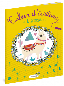 CAHIER D'ECRITURE - LAMA