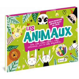 LES ANIMAUX MON PREMIER GRAND BLOC DE JEUX