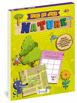 PETIT BLOC DE JEUX NATURE - 5 ANS ET +