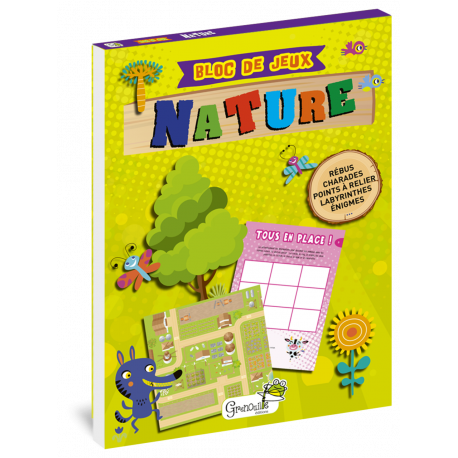 PETIT BLOC DE JEUX NATURE - 5 ANS ET +