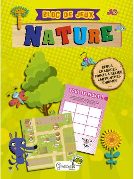 PETIT BLOC DE JEUX NATURE - 5 ANS ET +