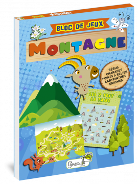 PETIT BLOC DE JEUX MONTAGNE - 5 ANS ET +