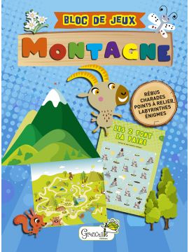 PETIT BLOC DE JEUX MONTAGNE - 5 ANS ET +