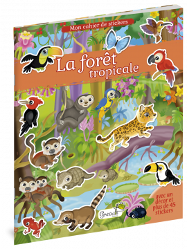 STICKERS - LA FORET TROPICALE