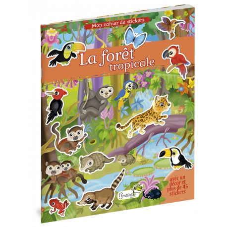 STICKERS - LA FORET TROPICALE