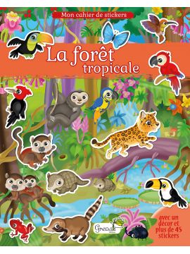 STICKERS - LA FORET TROPICALE