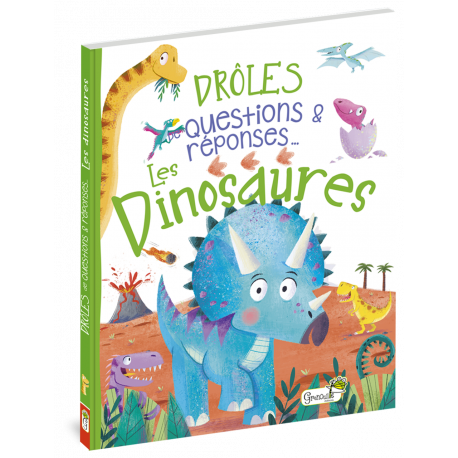 LES DINOSAURES - DROLES DE QUESTIONS & REPONSES