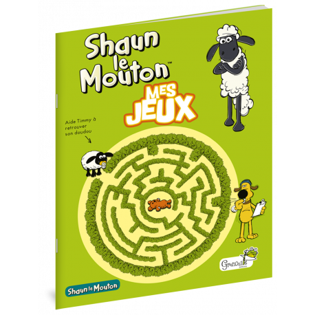 SHAUN LE MOUTON MES JEUX