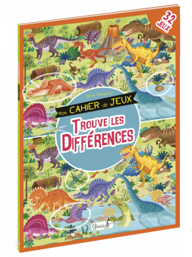 TROUVE LES DIFFERENCES MON CAHIER DE JEUX