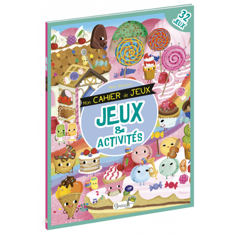 JEUX & ACTIVITES MON CAHIER DE JEUX