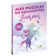 LICORNES MES PUZZLES EN GOMMETTES