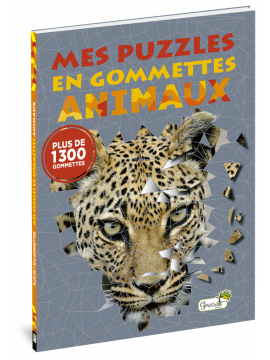 ANIMAUX MES PUZZLES EN GOMMETTES