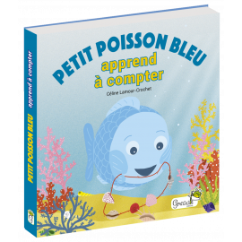 PETIT POISSON BLEU APPREND A COMPTER