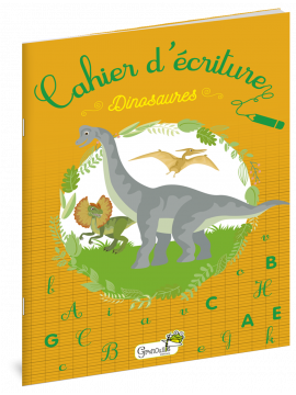 CAHIER D'ECRITURE - DINOSAURES