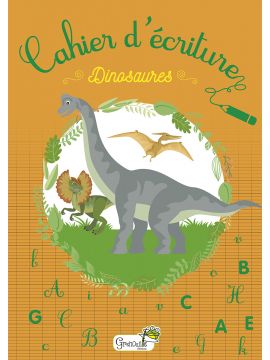 CAHIER D'ECRITURE - DINOSAURES