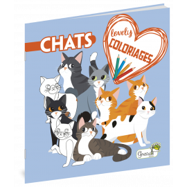 CHATS - LOVELY COLORIAGES