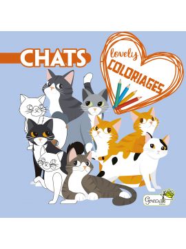 CHATS - LOVELY COLORIAGES