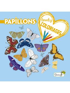 PAPILLONS - LOVELY COLORIAGES