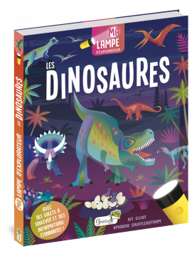 LES DINOSAURES MA LAMPE D'EXPLORATEUR