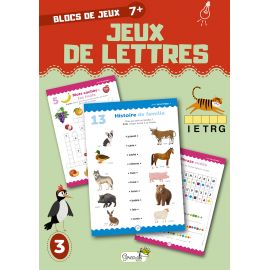 JEUX DE LETTRES - 7 ANS ET +